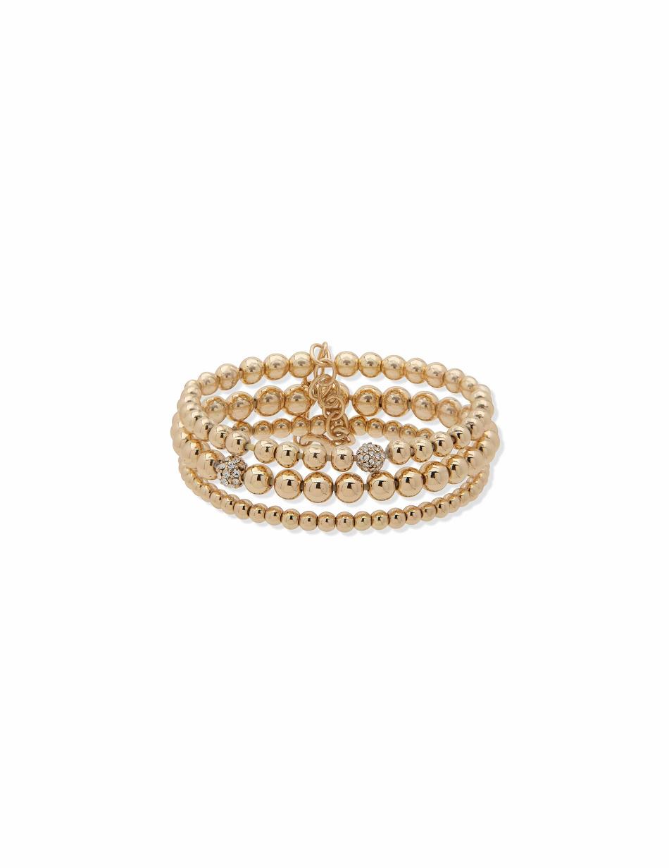 Meilleures ventes Anne Klein Beaded 3 Stretch Bracelet   | NAG-4861290